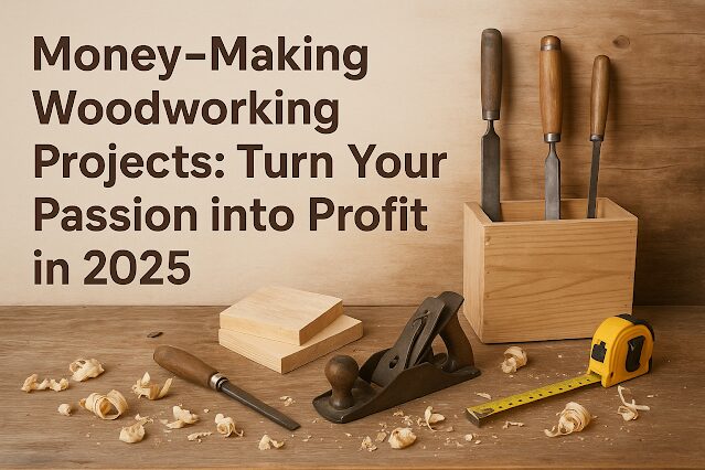 Money-Making Woodworking Projects Turn Your Passion into Profit in 2025