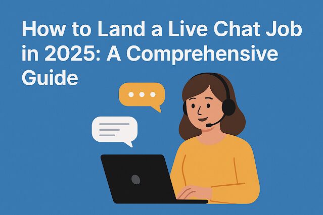 live chat job