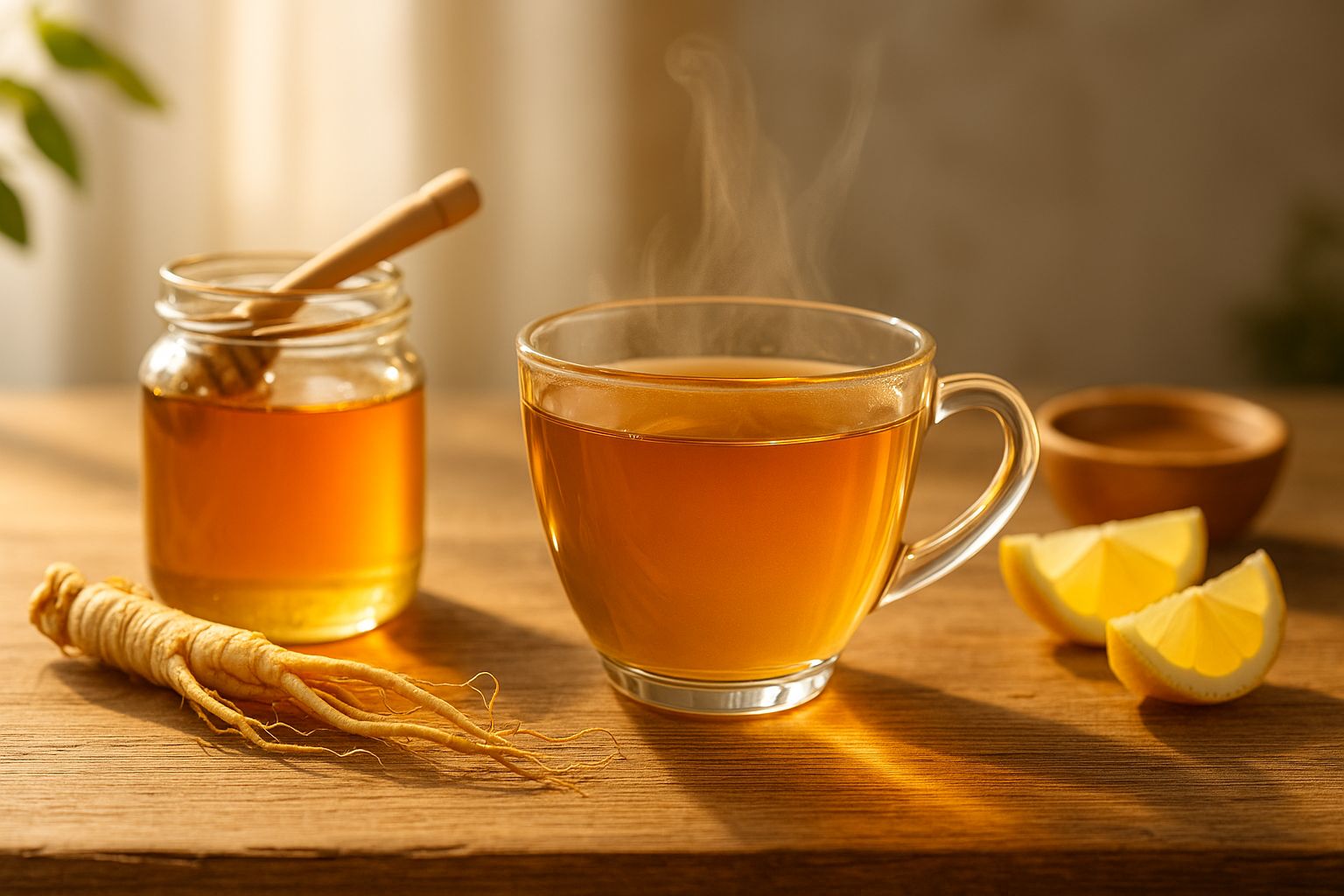 honey ginseng tea
