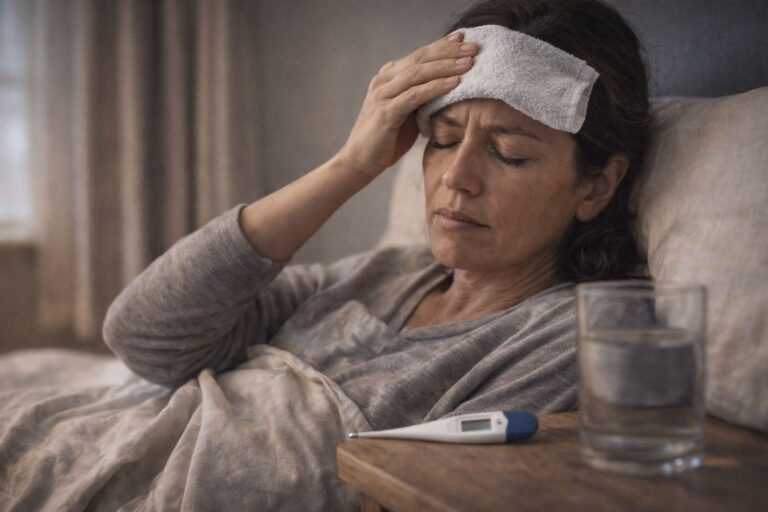 can migraines cause fever